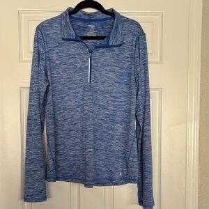 Danskin Blue Quarter-Zip Sweatshirt